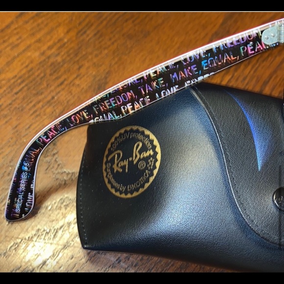 ❤️RAYBAN RED SPECIAL SERIES MODEL 2140 50MM LENS, EXCELLENT CONDITION WI… - Picture 6 of 7